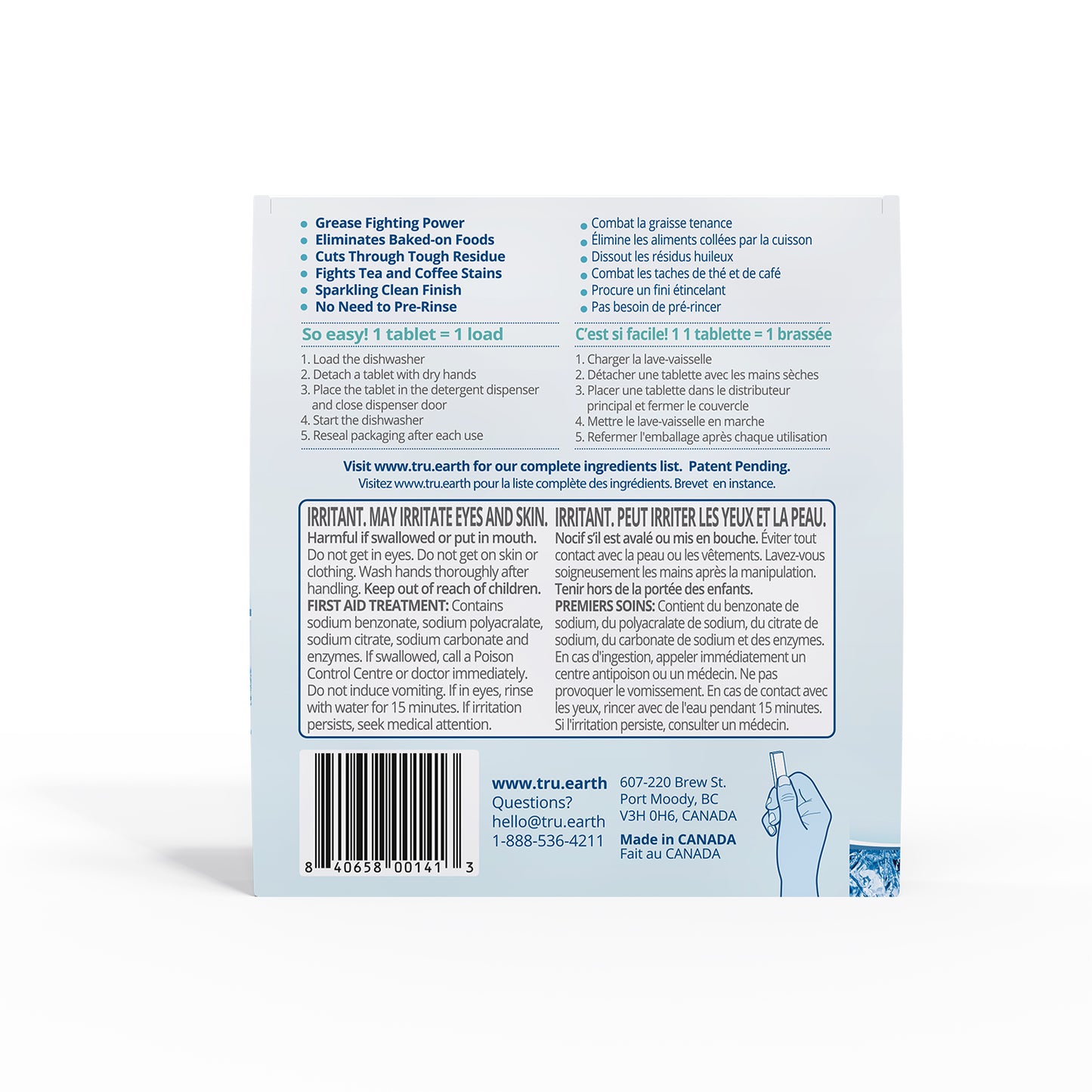Dishwasher detergent tablets