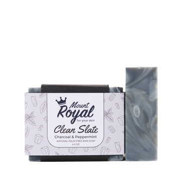 Clean Slate - Charcoal and Peppermint bar